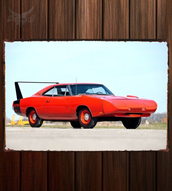Металлическая табличка Dodge Charger Daytona Металлическая табличка Dodge Charger Daytona